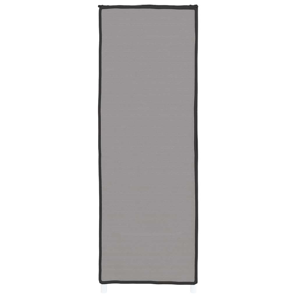 Schuhschrank Grau 60x28x90 cm Stoff