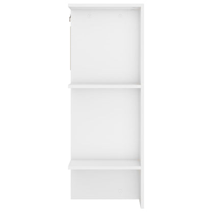 Flurschrank Weiß 97,5x37x99 cm Holzwerkstoff