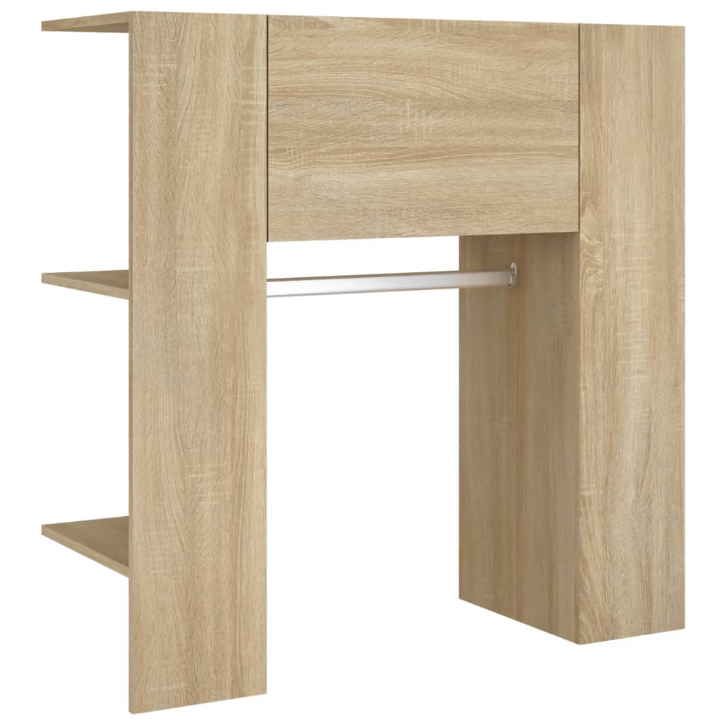 Flurschrank Sonoma-Eiche 97,5x37x99 cm Holzwerkstoff