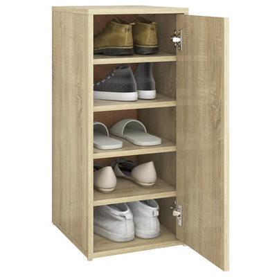 Schuhschrank Sonoma-Eiche 32x35x70 cm Holzwerkstoff