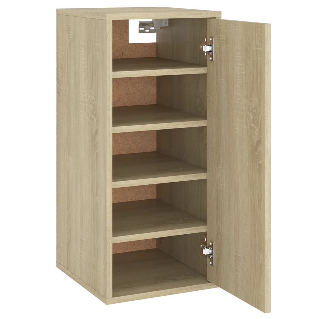 Schuhschrank Sonoma-Eiche 32x35x70 cm Holzwerkstoff