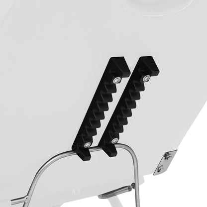 Kosmetikstuhl Kunstleder Weiß 180x62x78 cm