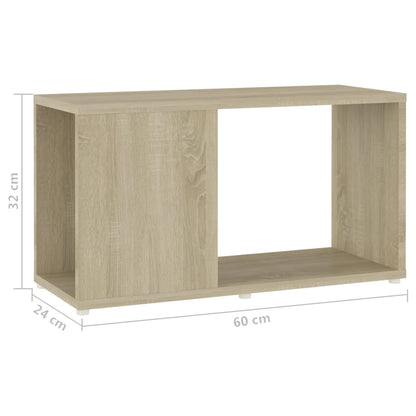 TV-Schrank Sonoma-Eiche 60x24x32 cm Holzwerkstoff