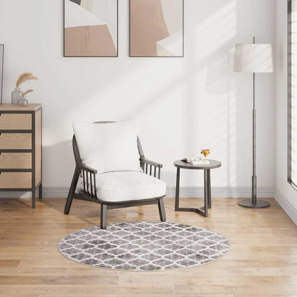 Tappeto lavabile, multicolore, φ120 cm, antiscivolo