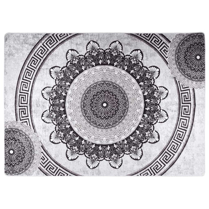 Teppich Waschbar Mehrfarbig 120x180 cm Rutschfest