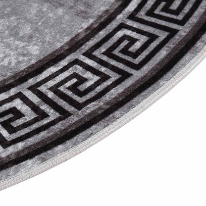 Tappeto lavabile, multicolore, φ120 cm, antiscivolo