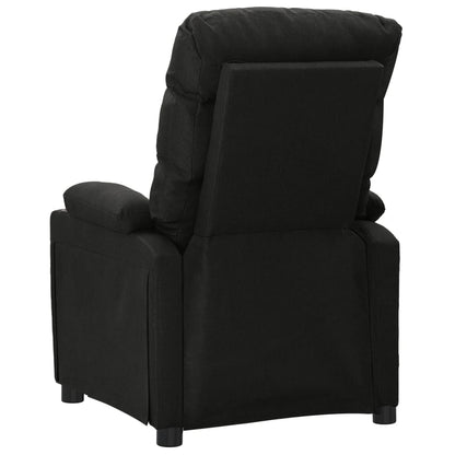 Massagesessel Schwarz Stoff