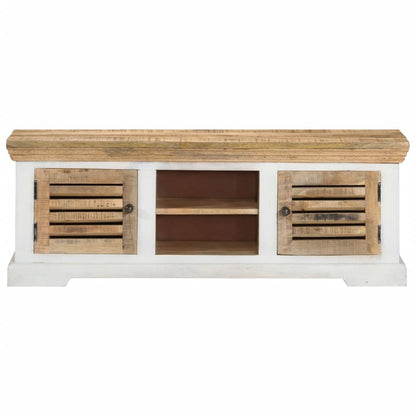 TV-Schrank 110x30x40 cm Massivholz Mango