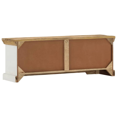 TV-Schrank 110x30x40 cm Massivholz Mango