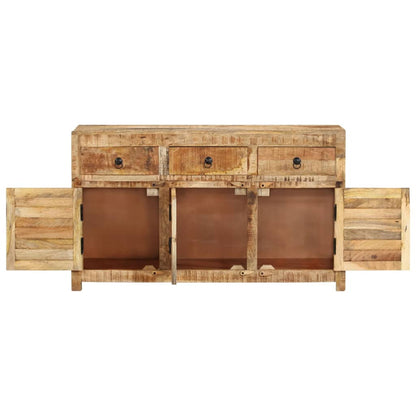 Sideboard 110x30x65 cm Massivholz Mango