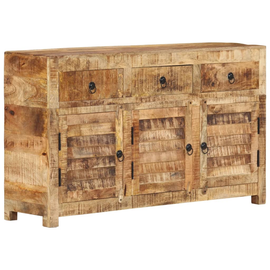 Sideboard 110x30x65 cm Massivholz Mango