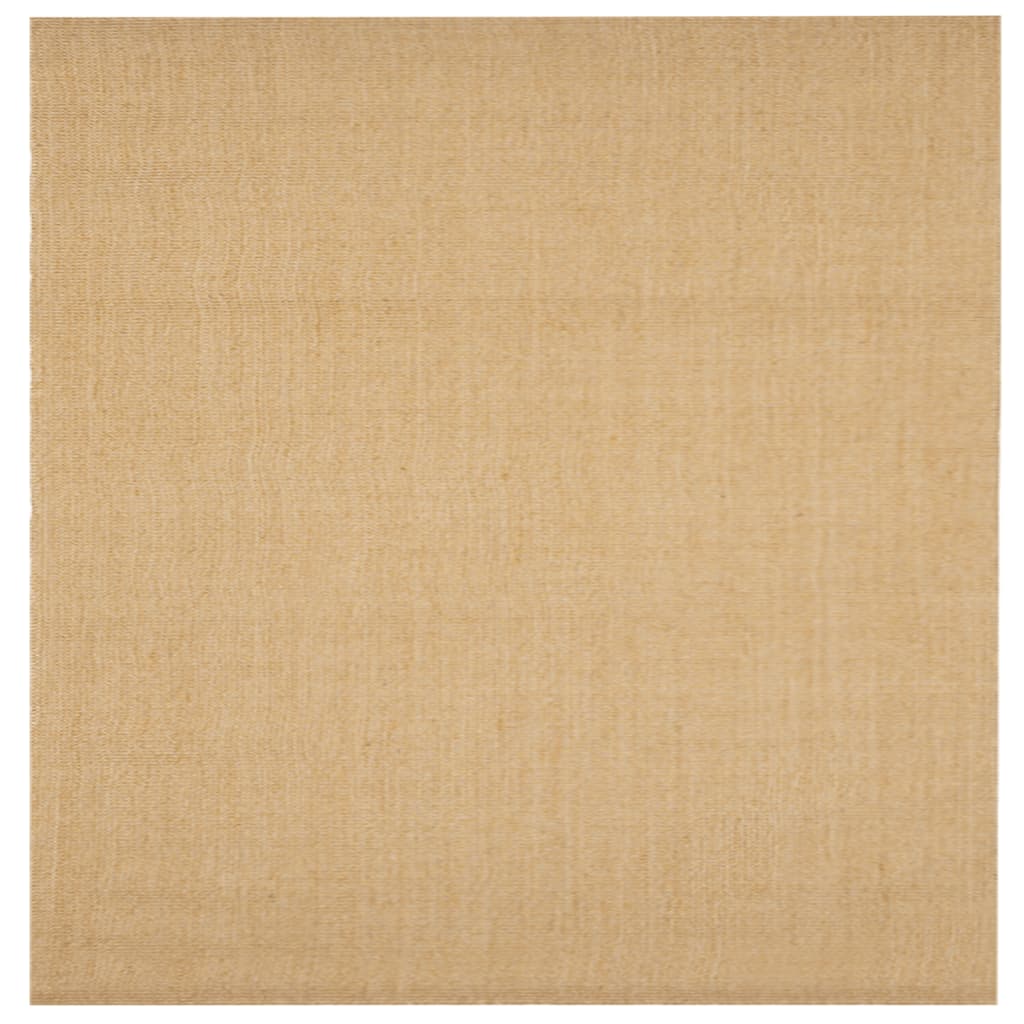 Teppich Natur Sisal 100x100 cm