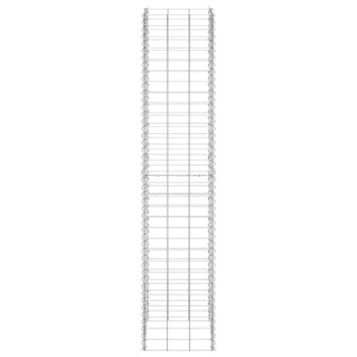 Gabionen-Hochbeete 3 Stk. 30x30x150 cm Eisen