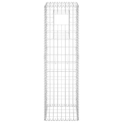 Gabionensäule 40x40x140 cm Eisen