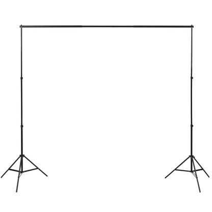 Fotostudio-Set mit Beleuchtung und Hintergrund