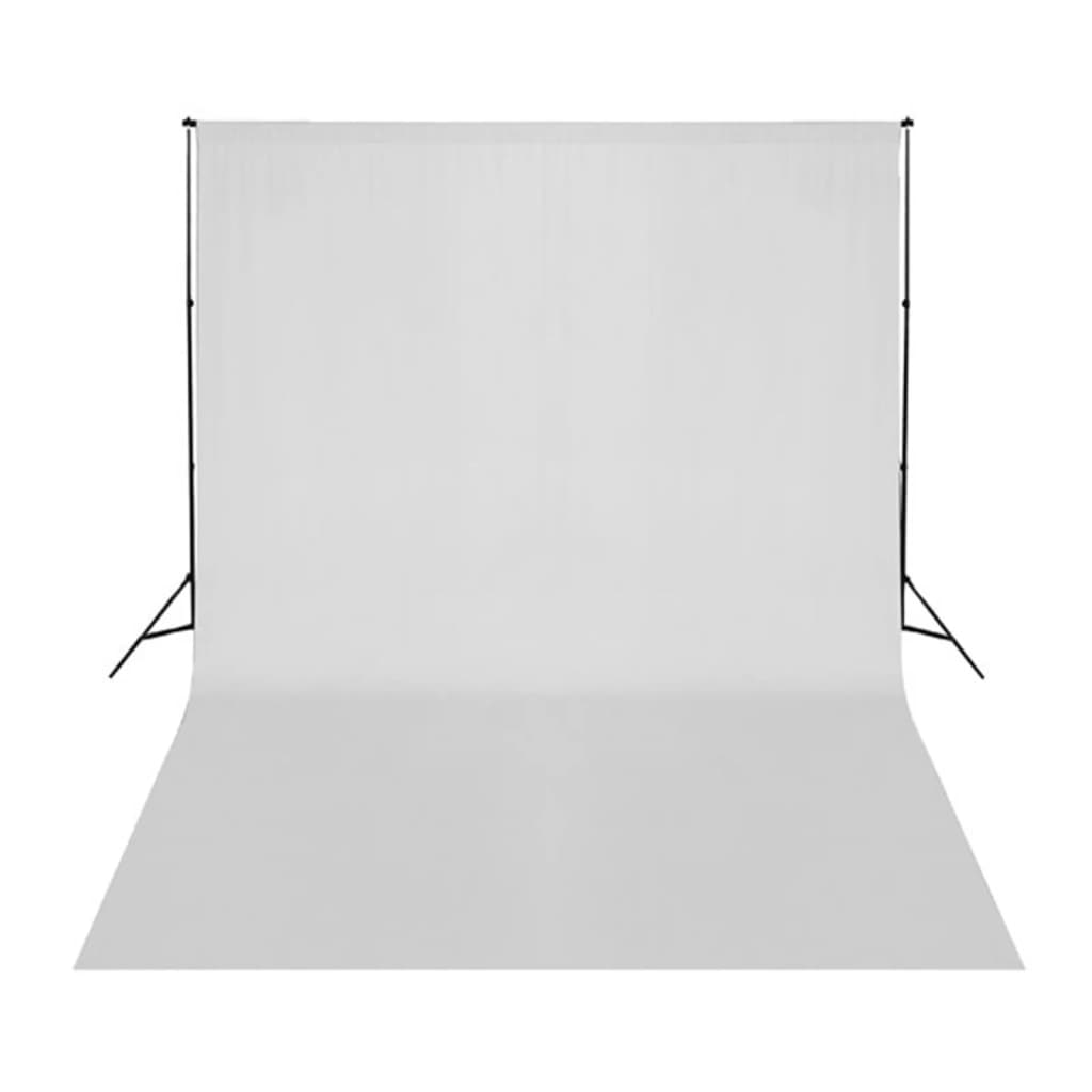 Fotostudio-Set mit Beleuchtung, Hintergrund und Reflektor