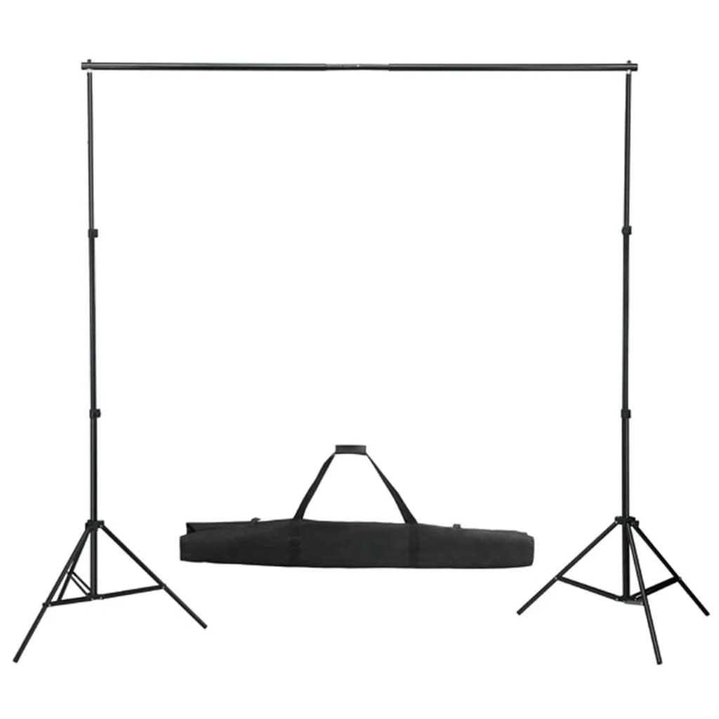 Fotostudio-Set mit Beleuchtung und Hintergrund