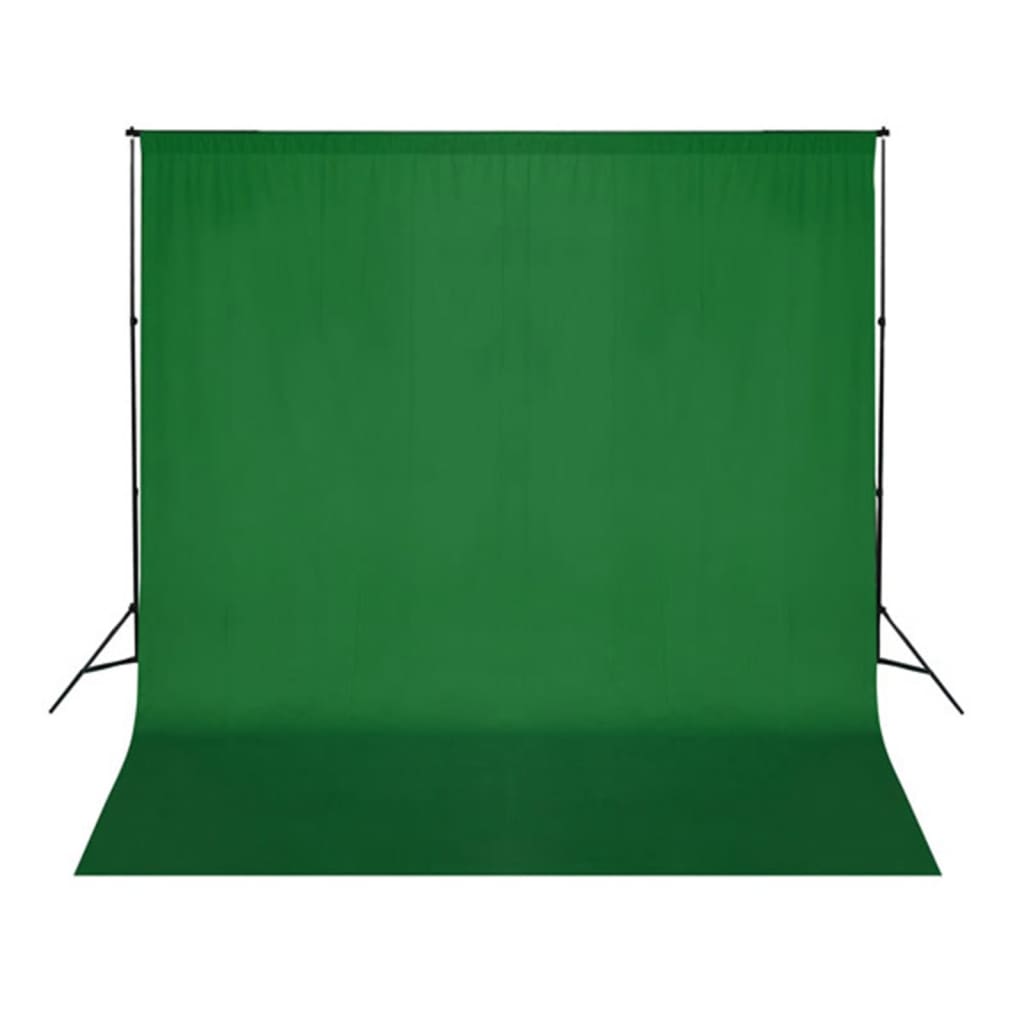 Fotostudio-Set mit Beleuchtung, Hintergrund und Reflektor