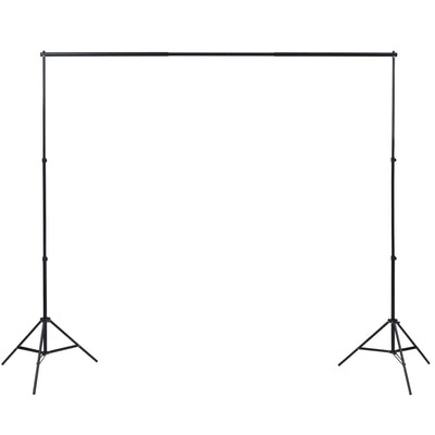 Fotostudio-Set mit Beleuchtung, Hintergrund und Reflektor