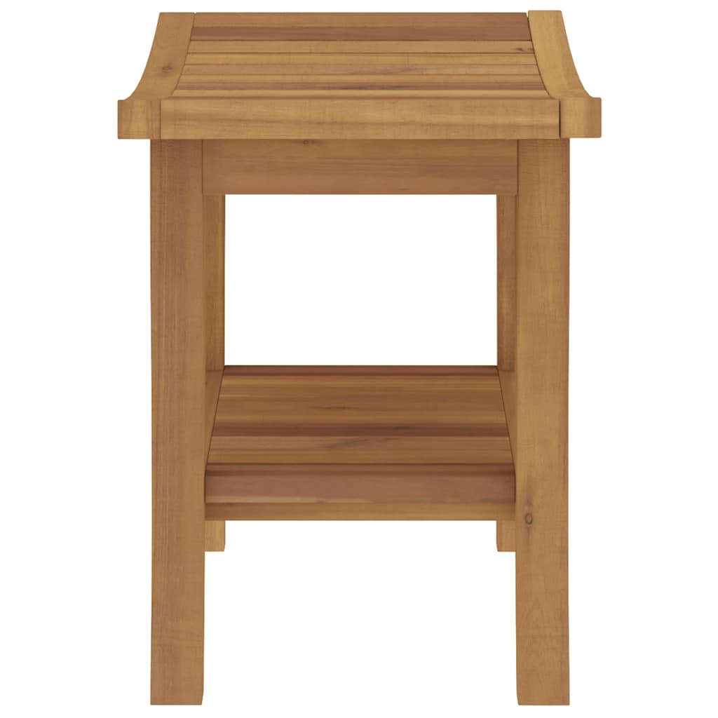 Badezimmer-Beistelltisch 50x35x45 cm Massivholz Teak