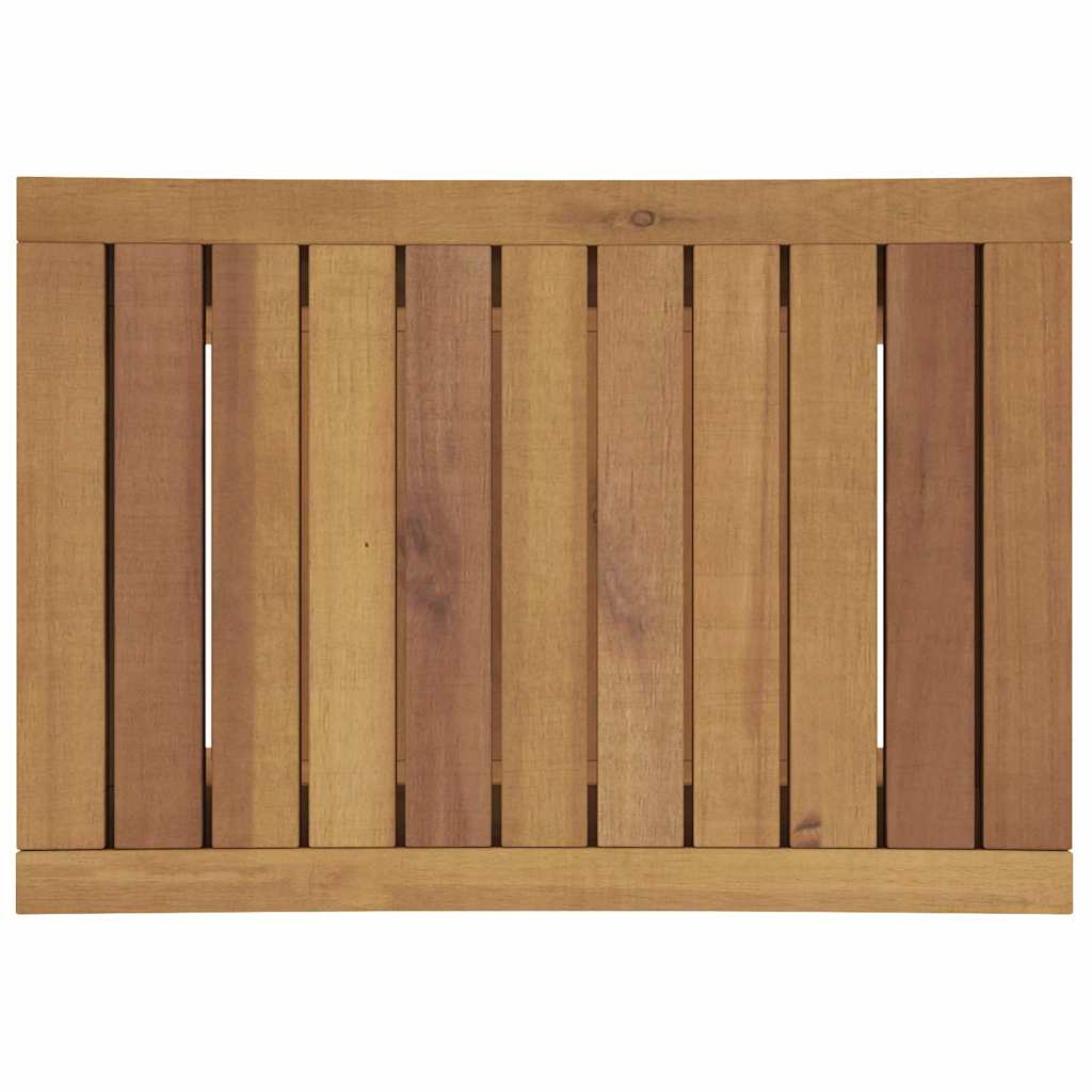 Badezimmer-Beistelltisch 50x35x45 cm Massivholz Teak