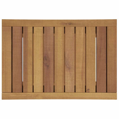 Badezimmer-Beistelltisch 50x35x45 cm Massivholz Teak