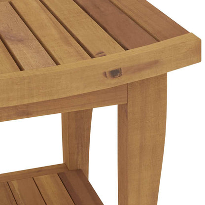 Badezimmer-Beistelltisch 50x35x45 cm Massivholz Teak