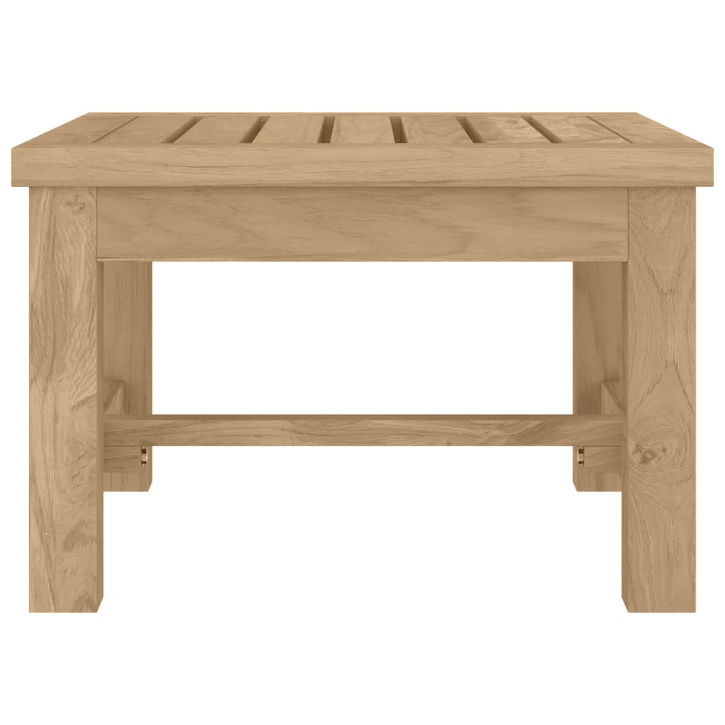 Couchtisch 45x45x30 cm Massivholz Teak