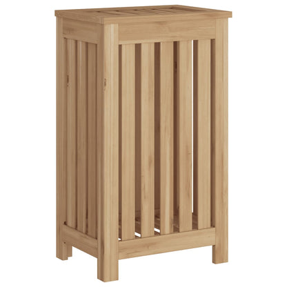 Wäschebehälter 35x25x60 cm Massivholz Teak