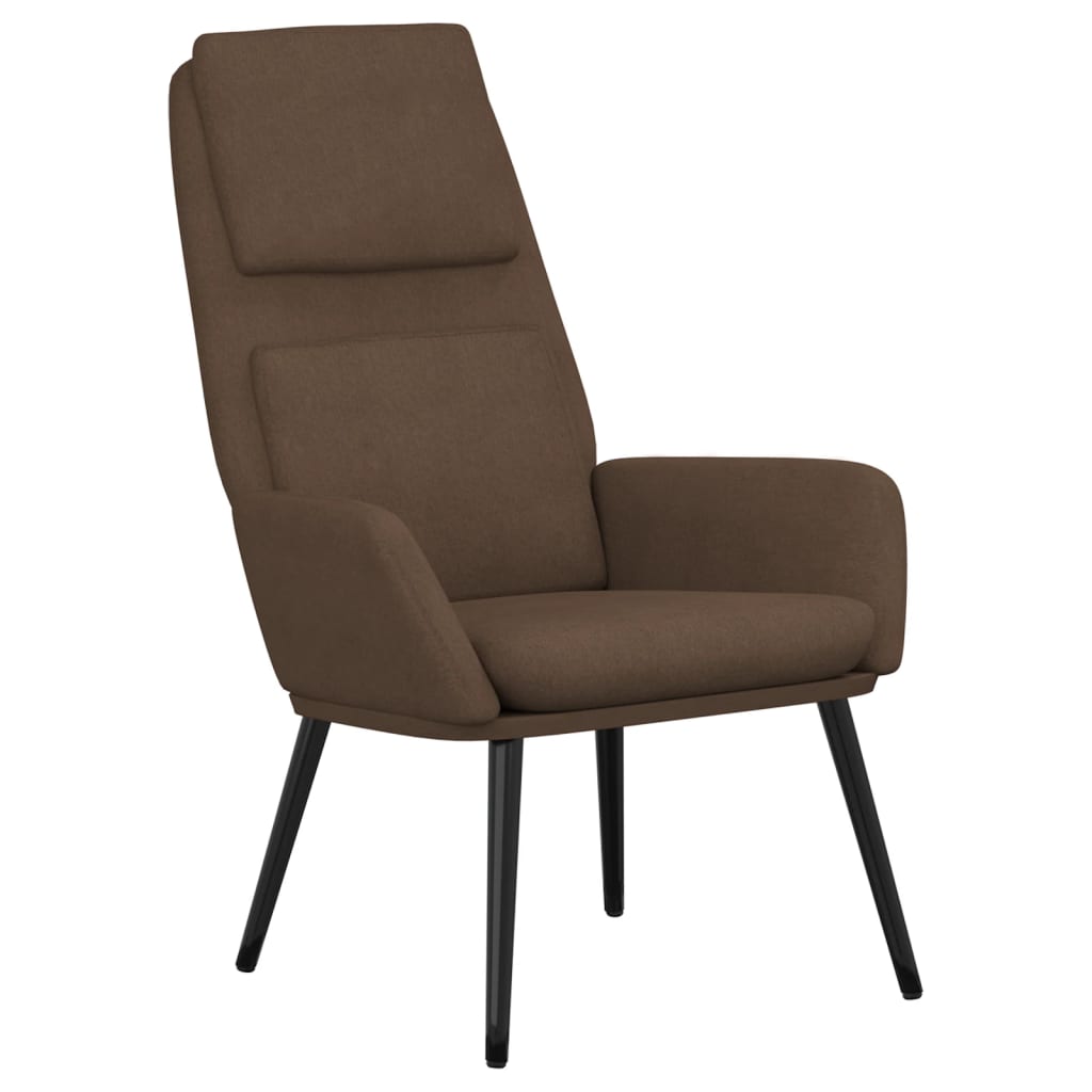 Relaxsessel Braun Stoff