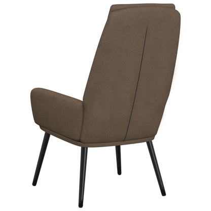 Relaxsessel Taupe Stoff