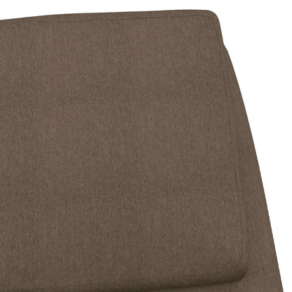 Relaxsessel Taupe Stoff