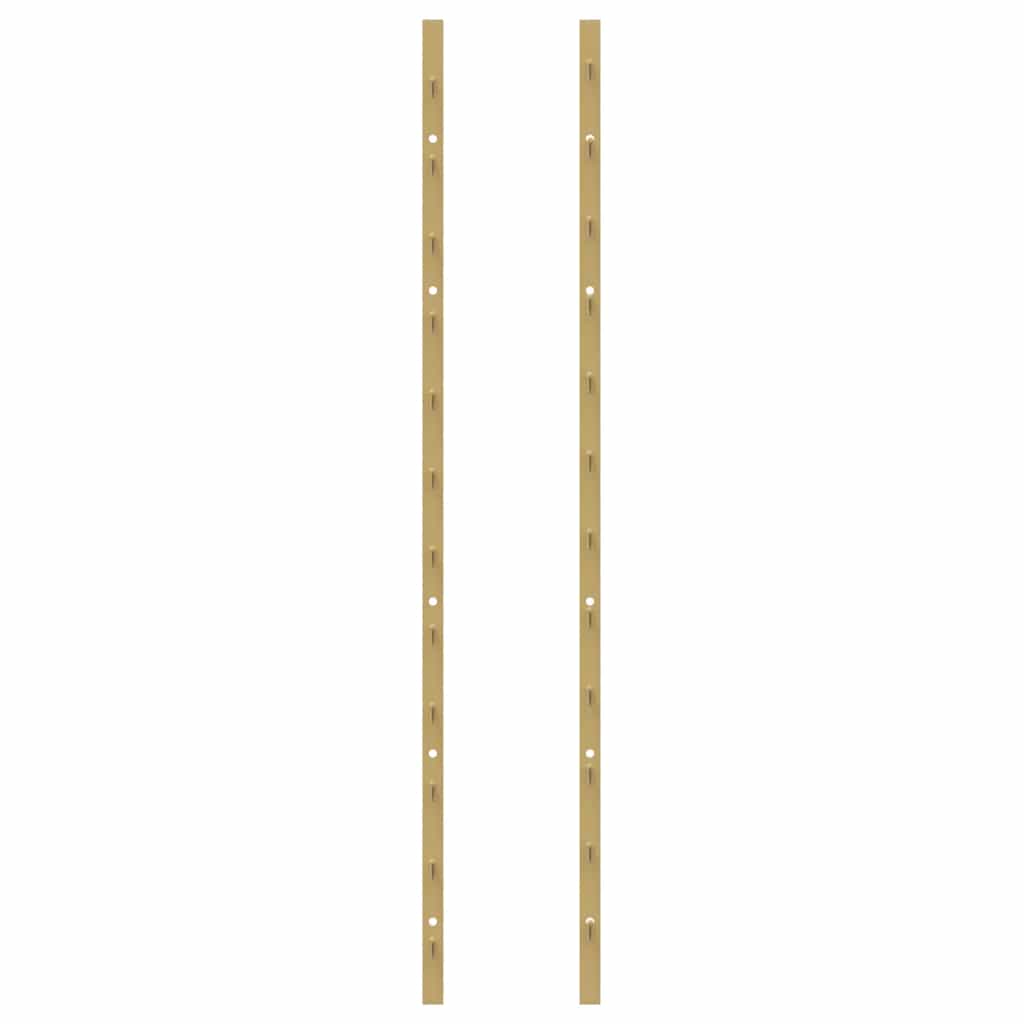 Wand-Weinregal für 24 Flaschen Golden Eisen