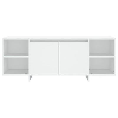 TV-Schrank Weiß 130x35x50 cm Holzwerkstoff