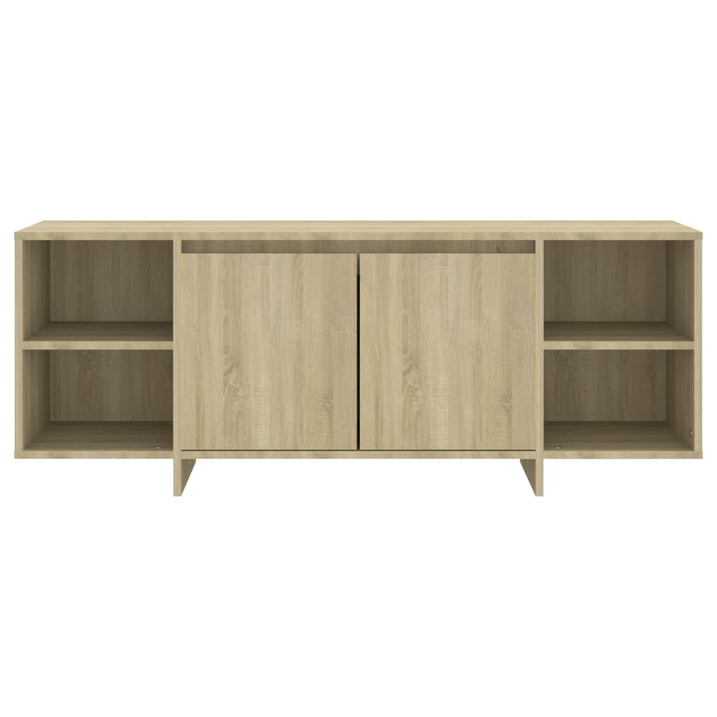 TV-Schrank Sonoma-Eiche 130x35x50 cm Holzwerkstoff