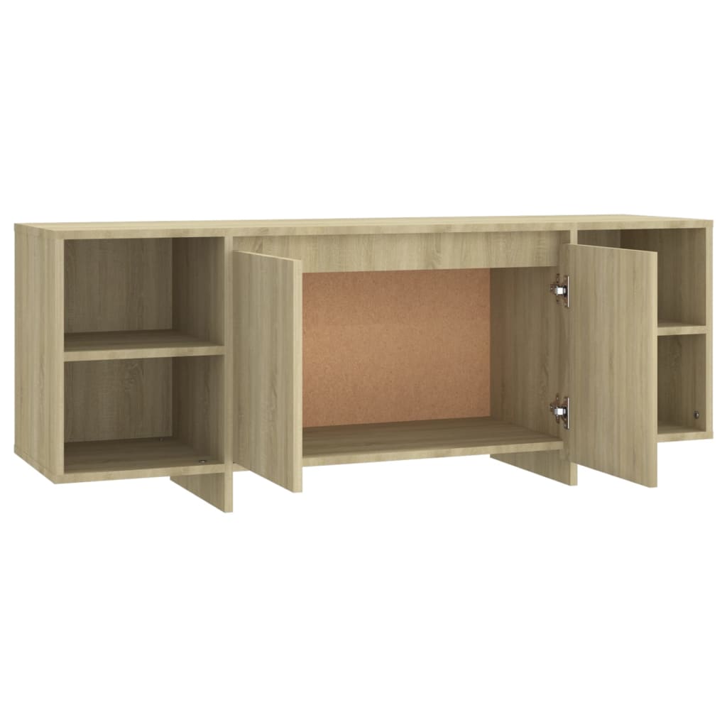 TV-Schrank Sonoma-Eiche 130x35x50 cm Holzwerkstoff