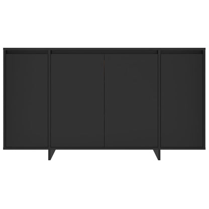 Sideboard Schwarz 135x41x75 cm Holzwerkstoff