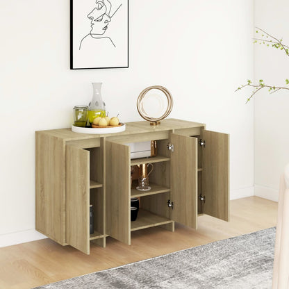 Sideboard Sonoma-Eiche 120x41x75 cm Holzwerkstoff