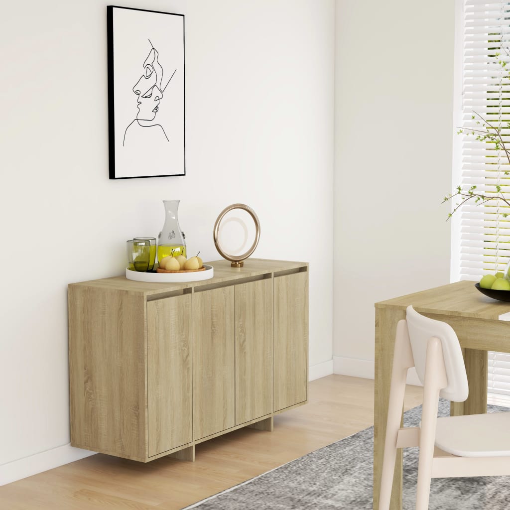 Sideboard Sonoma-Eiche 120x41x75 cm Holzwerkstoff