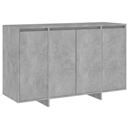 Sideboard Betongrau 120x41x75 cm Holzwerkstoff