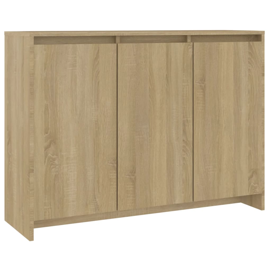 Sideboard Sonoma-Eiche 102x33x75 cm Holzwerkstoff