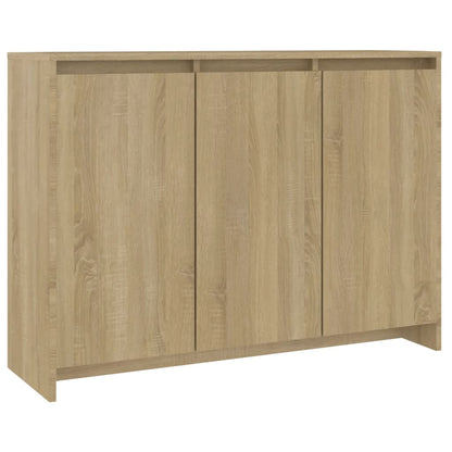 Sideboard Sonoma-Eiche 102x33x75 cm Holzwerkstoff