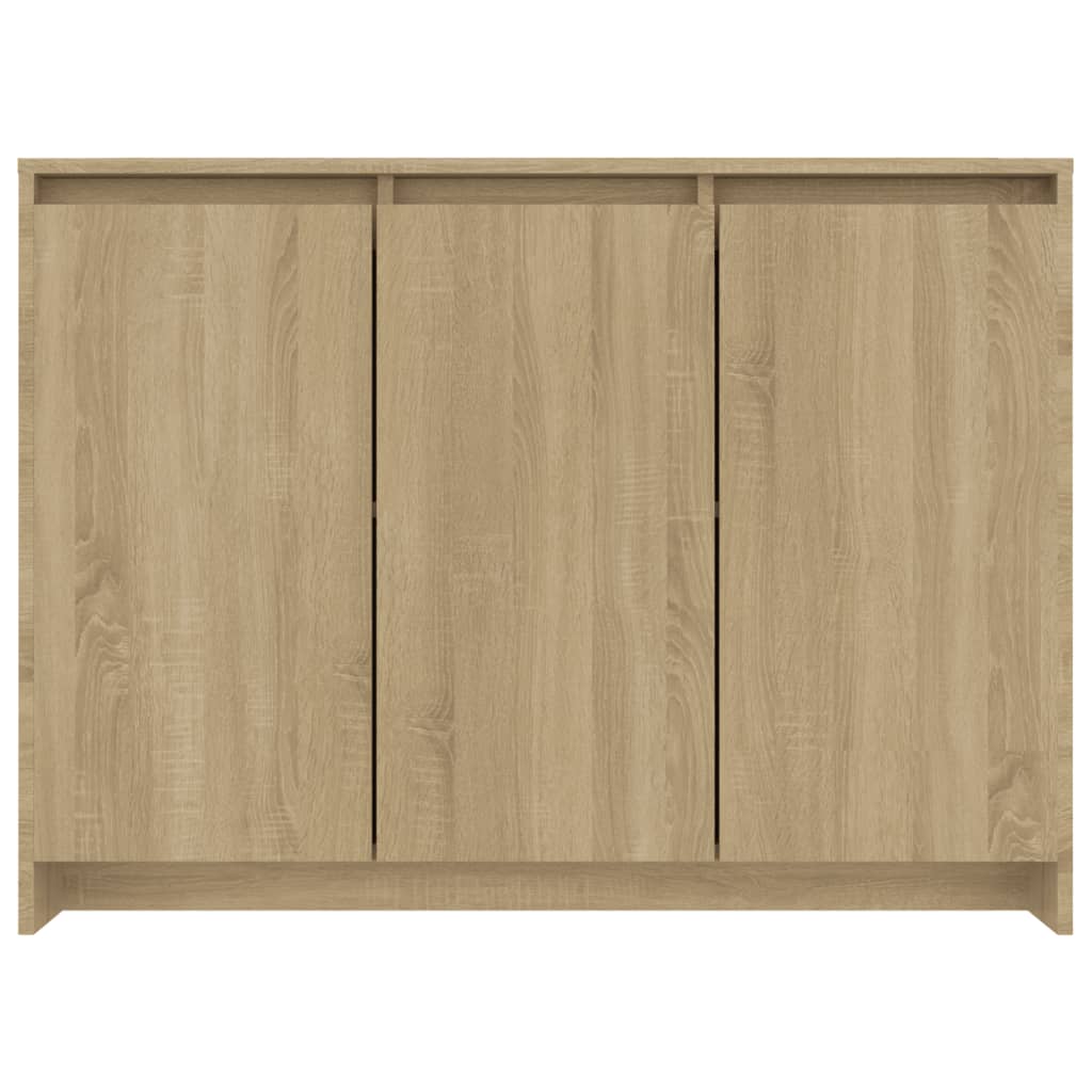 Sideboard Sonoma-Eiche 102x33x75 cm Holzwerkstoff