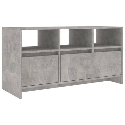 TV-Schrank Betongrau 102x37,5x52,5 cm Holzwerkstoff