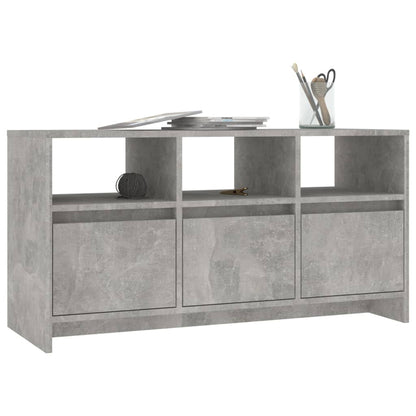 TV-Schrank Betongrau 102x37,5x52,5 cm Holzwerkstoff