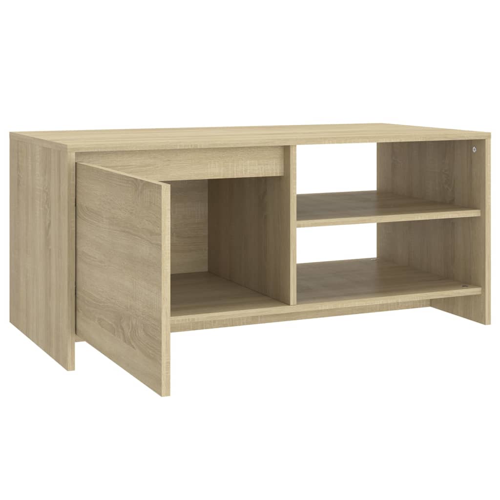 Couchtisch Sonoma-Eiche 102x50x45 cm Holzwerkstoff