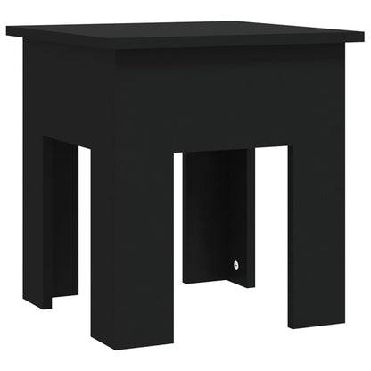 Couchtisch Schwarz 40x40x42 cm Holzwerkstoff