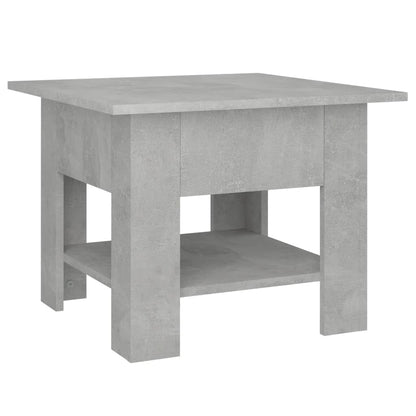 Couchtisch Betongrau 55x55x42 cm Holzwerkstoff