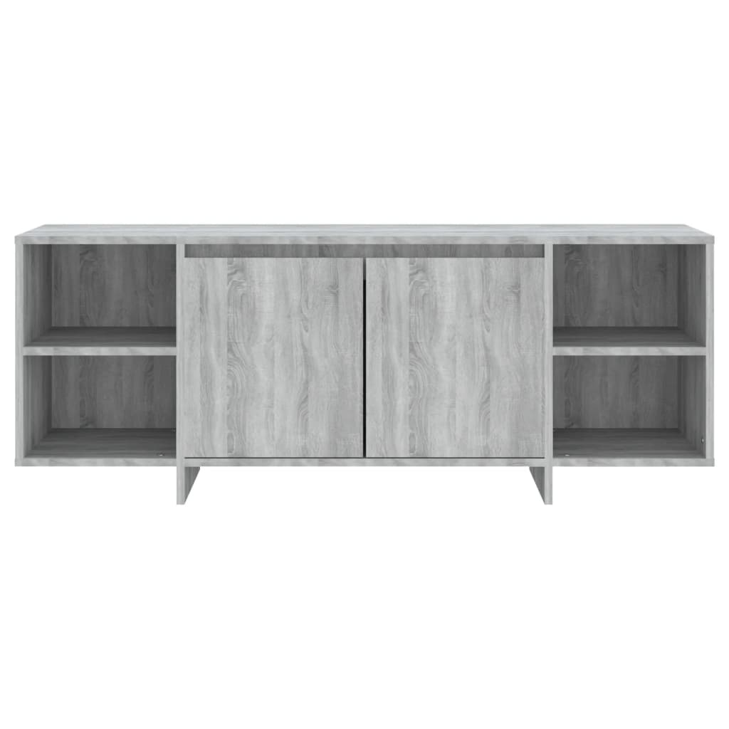 TV-Schrank Grau Sonoma 130x35x50 cm Holzwerkstoff