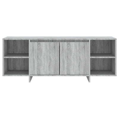 TV-Schrank Grau Sonoma 130x35x50 cm Holzwerkstoff